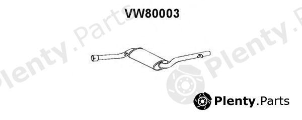  VENEPORTE part VW80003 Middle Silencer