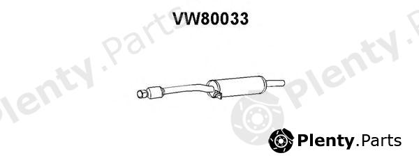  VENEPORTE part VW80033 Middle Silencer