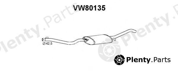  VENEPORTE part VW80135 End Silencer