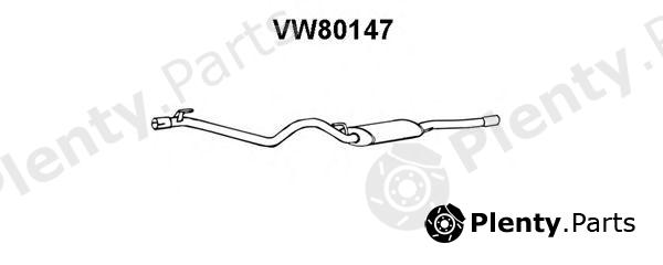  VENEPORTE part VW80147 End Silencer