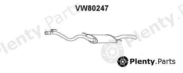  VENEPORTE part VW80247 End Silencer