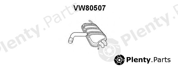  VENEPORTE part VW80507 End Silencer