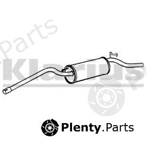  KLARIUS part 240287 End Silencer