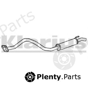  KLARIUS part 250572 End Silencer