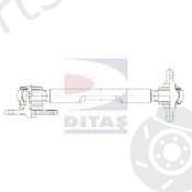  DITAS part A1-2626 (A12626) Rod/Strut, wheel suspension