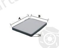  GOODWILL part AG542CF Filter, interior air