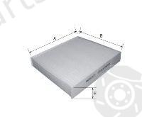  GOODWILL part AG553CF Filter, interior air