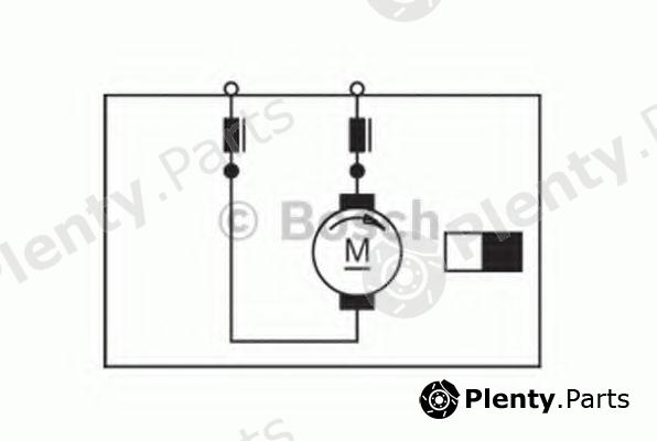  BOSCH part 0130110006 Electric Motor