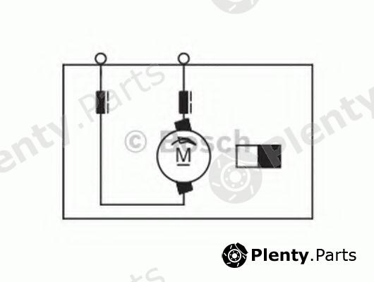  BOSCH part 0130111042 Electric Motor