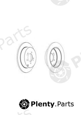  FERODO part DDF1737 Brake Disc