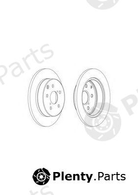  FERODO part DDF1846 Brake Disc