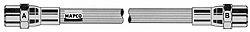  MAPCO part 3760 Brake Hose