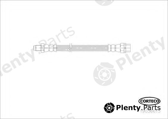  CORTECO part 19036613 Brake Hose