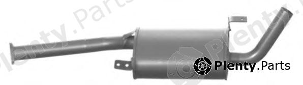  IMASAF part NI.93.06 (NI9306) Middle Silencer
