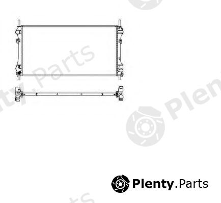  NRF part 509697 Radiator, engine cooling