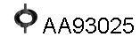  VENEPORTE part AA93025 Rubber Strip, exhaust system