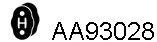 VENEPORTE part AA93028 Rubber Strip, exhaust system