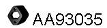  VENEPORTE part AA93035 Rubber Strip, exhaust system
