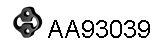  VENEPORTE part AA93039 Rubber Strip, exhaust system