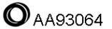  VENEPORTE part AA93064 Rubber Strip, exhaust system
