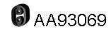  VENEPORTE part AA93069 Rubber Strip, exhaust system