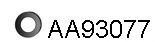  VENEPORTE part AA93077 Rubber Strip, exhaust system