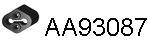  VENEPORTE part AA93087 Rubber Strip, exhaust system