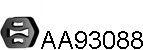  VENEPORTE part AA93088 Rubber Strip, exhaust system