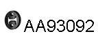  VENEPORTE part AA93092 Rubber Strip, exhaust system