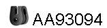  VENEPORTE part AA93094 Rubber Strip, exhaust system