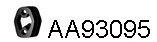  VENEPORTE part AA93095 Rubber Strip, exhaust system