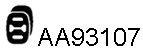  VENEPORTE part AA93107 Rubber Strip, exhaust system