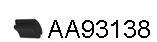  VENEPORTE part AA93138 Rubber Strip, exhaust system
