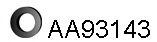  VENEPORTE part AA93143 Rubber Strip, exhaust system