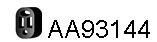  VENEPORTE part AA93144 Rubber Strip, exhaust system