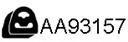  VENEPORTE part AA93157 Rubber Strip, exhaust system