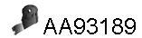  VENEPORTE part AA93189 Rubber Strip, exhaust system