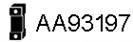  VENEPORTE part AA93197 Rubber Strip, exhaust system