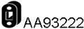  VENEPORTE part AA93222 Rubber Strip, exhaust system