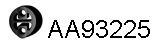  VENEPORTE part AA93225 Rubber Strip, exhaust system