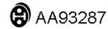  VENEPORTE part AA93287 Rubber Strip, exhaust system