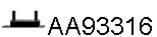  VENEPORTE part AA93316 Rubber Strip, exhaust system