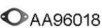  VENEPORTE part AA96018 Gasket, exhaust pipe