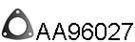  VENEPORTE part AA96027 Gasket, exhaust pipe