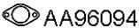  VENEPORTE part AA96094 Gasket, exhaust pipe