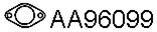  VENEPORTE part AA96099 Gasket, exhaust pipe