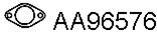  VENEPORTE part AA96576 Gasket, exhaust pipe