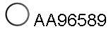  VENEPORTE part AA96589 Seal, exhaust pipe