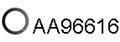  VENEPORTE part AA96616 Seal, exhaust pipe