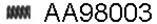  VENEPORTE part AA98003 Spring, exhaust pipe